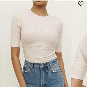 Reformation Everet Knit Top